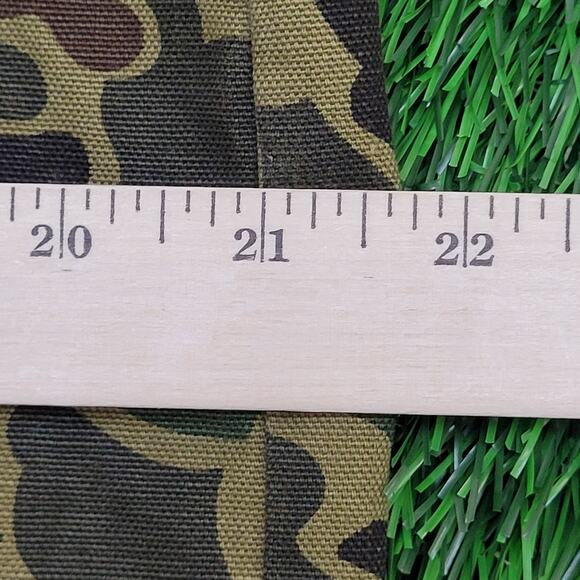 Vintage 90s Black-Sheep Duck Camo Vest Medium 22x25 Hunting - Picture 9 of 13